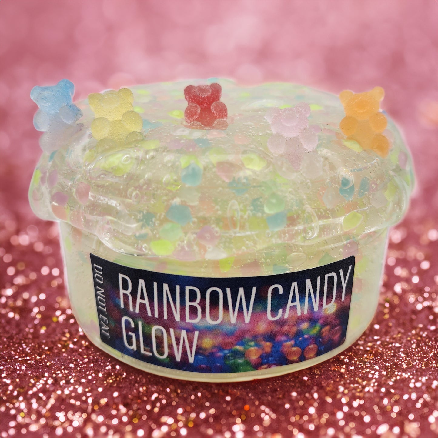 Rainbow Candy Glow Slime