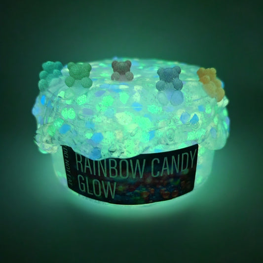 Rainbow Candy Glow Slime